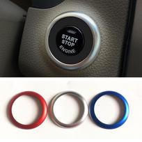 Automobilio variklio užvedimo stabdymo apdailos žiedo lipdukas, skirtas Nissan Qashqai J11 Lafesta Murano X-Trail ir kt Cima Auto Silver color gray