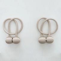 Magnetinis užuolaidų surišėjas Ausinių laikiklis Virvės Dirželis Kabliuko Priedai Single unit, pair requires 2 violetinė