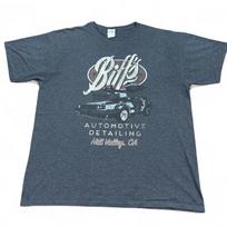 Back to the Future Biffs Tee Shirt Adult Size XL Gray Vintage Style Retro S gray