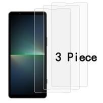 3 Piece For Sony Xperia 5 V Screen Protector Full Screen Coverage For Sony Xperia 5 V Transparent Tempered Glass Film 2.5D edge 3 Pieces&Tempered glass&Sony Xperia 5 V skaidri