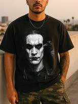Varnos Marškinėliai Brandon Lee Tribute Juodi Comfort Colors Filmo Kultinis Klasikinis Siaubo Drabužiai L black