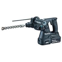 Makita 18V Cordless Hammer Battery Charger Black HR244DRGXB Drill, 24mm/Chiseling Capable, SDS+ & Included, juoda