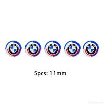 11mm 14mm Aliuminio Automobilio Nuotolinio Raktelio Emblema Lipdukas Auto Aksesuarai BMW M Power I3 G08 F15 F16 G20 E34 F94 F95 G30 G11 G12 E36 white
