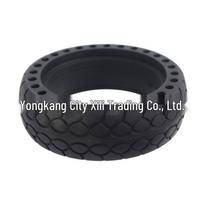 5.5  Electric Scooter Honeycomb Solid Tire (5.5x1.6) - Tire Accessories 5.5x1.6 Honeycomb Solid Tire black