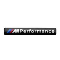 1 VNT. M Performance Ženklelis Automobilio Lipdukas Kėbulo Bagažinės Emblema Apdaila Automobilio Modifikavimo Lipdukai Bmw E46 E90 E60 F10 F30 E39 E36 F20 E82 black