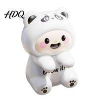 USB Rechargeable Soup Fan Clip-on Cooling for Cup & Bowl Hands Free Animal Shape žalia
