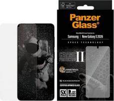 PanzerGlass Ceramic Screen Protector Samsung New Galaxy S26 | Ultra-Wide Fit w. EasyAligner | PanzerGlass PG19519 | 5715685033797