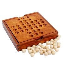 1Set Europe stalo žaidimas Single Diamond Move Chess Toy Klasikinis mokomasis žaislas orange