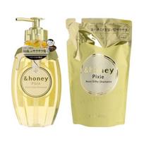 ViCREA - &honey Pixie Moist Silky Shampoo 1.0 350ml Refill beige