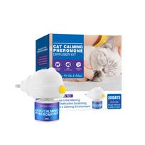 48/96 ml raminantis difuzoriaus rinkinys - Feromonų raminantis difuzorius Nerimo ir streso difuzoriaus rinkinys su 1 difuzoriumi + 2 papildymai 48 ml buteliukas - 60 dienų One Size gray