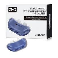 Anti Snoring Silicone Nose Stopper Snoring Tools Double Vortex Air Supply Anti-Snoring Devices for Individual Family Good Sleep mėlyna