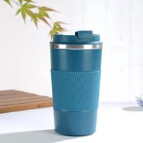 380 ml 510 ml nerūdijančio plieno kavos puodelis terminis puodelis Garrafa Termica Cafe Copo Termico Caneca Neslystantis kelioninis automobilio izoliuotas butelis 380ml raudona