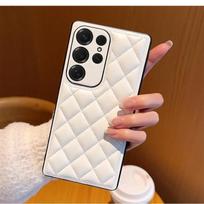 For Samsung S22 S23 S24 S25 Ultra Plus Case Soft Skin Fashion Leather Cover For Samsung Galaxy S25 Ultra S 25 Ultra S25+ Cases For Galaxy S22 Plus black