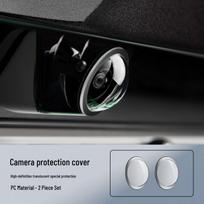 Lynk & Co Car Camera 360° Lens Protective Cover - Transparent Adhesive Frame black