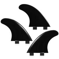 3 pieces G5 Surfboard Fins Size M SUP Accessory Surf Fin Paddle Board Fin white