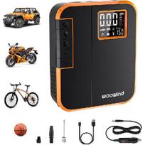 Woowind DP3 SUV Tire Inflator Portable Air Compressor for Off Roading - 150PSI Air Pump for Car Tires with Deflation Button, black