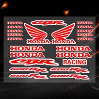 YNEPB1 Honda-cbr-600 Raudoni Lipdukai Moto Lipdukas Automobilio Kėbulo Buferio Langų Motociklo Nešiojamojo Kompiuterio Sienų Vinilinė Decal Automobilio Tiuningavimo Aksesuarai 20x30cm red