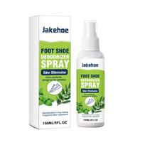 JAKEHOE Shoe Deodorizing Spray, Eliminates Foot & Shoe Odor, Fresh & Gentle Care