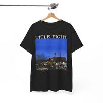 Title Fight Shed Album Art T Shirt Melodic Hardcore Vintage Comfortable Streetwear Casual Designer Clothes Stylish S black