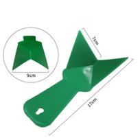 1/5/10Pcs Plastic Drywall Corner Scraper Triangular Putty Finisher Stucco Shovel Spatula Spade for Floor Wall Ceramic Tile Grout 1Pc blue