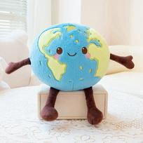 Mielas besišypsantis veidelis Planetos pliušiniai žaislai Kimšti tarpžvaigždiniai Žemė Mėnulis Saulė Mėnulis Marsas Saturnas Venera Žvaigždės Lėlė Vaikams Gimtadienio Dovana about 15-20cm
