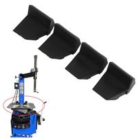 4pcs 70mm Tire Changer Rim Clamp Covers Protector High Toughness Prevent Wheel Damaging black