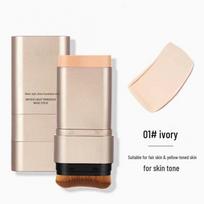 Dewy Finish Double-Ended Foundation Stick with Long-Lasting Concealer Primer beige