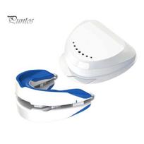 Anti-knarkimo kandiklis Anti Snoring Mouthpiece Reguliuojamas BPA Latekso neturintis Vyrams Moterims Įrenginys Universalus Geresnis Naktinis Miegojimas Anti-Knarkimo Kandiklis white