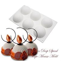 Onion Mousse Cake Mould Bun Mould Jelly Mould Cake Silicone Mould Oven Baking Supplies A white