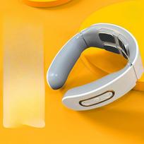 Small Yellow Duck Neck Massager Mini Neck Massager Smart Electric Neck Massager Multifunctional Shoulder and Neck Massager gray