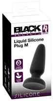 Black Velvets Silicone Plug M - Medium, Cone-Shaped, Suction Cup Base