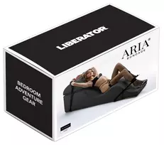 Liberator Super Bondage Aria 22" Black Ergonomic Bench Plus Size