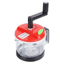 Manual Food Mixer Blender Multifunction Grinder Vegetable Chopper   Juicer red