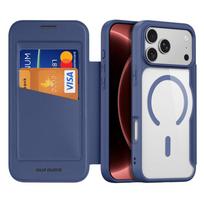 DUX DUCIS SKIN X PRO case compatible with MagSafe for iPhone 18 Pro / 17 Pro (Open Ring Version) blue