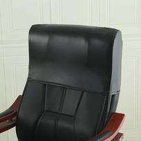 Waterproof Chair Back Cover Leather Dust-proof Backrest Protector Solid Color High Elasticity Chair Office Headrest juoda