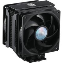 Cooler Master MasterAir MA612 Stealth ARGB CPU Air Cooler, 6 Heat Pipes, Nickel-Plated Base, Aluminum Black Fins, Push-Pull Dual SickleFlow Fans for