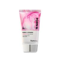 [Farmstay] PDRN & Vitamin Advanced Sun Cream (50g) | High Protection SPF50+ PA++++ Radiance Sunscreen, K-Beauty 50ml x 1EA pink