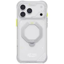 Skinarma Saturn MagSafe + Rotating Kick Stand Case for iPhone 18 Pro Max / 17 Pro Max frost