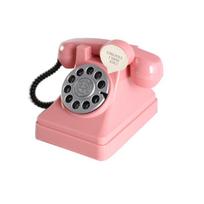 Retro telefono stiliaus taupyklė, Vaikų kūrybiška taupyklė, Didelės vertės plastikinės taupyklės Gimtadienio dovana Svetainės dekoracija