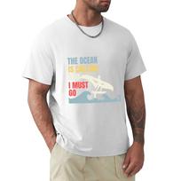 Wing Foiling Wing Surfing The Ocean Is Calling Wingfoil Gift For Surfers Wing Foiler  Tshirt Casual Basic Short Sleeve Tshirt S