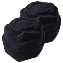 Lush Bath Bomb Black Rose 190g 2 pcs black