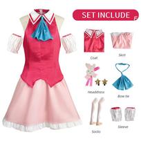 Hoshino Ai Dainavimo Kostiumas Cosplay Kostiumas OSHI NO KO Karnavalinė Uniforma Anime Helovino Kostiumai Suaugusioms Moterims XXXL red