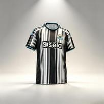2026 Newcastle United Futbolo Unisex Stiliaus Gerbėjo Apranga Greitai Džiūstanti Kvėpuojanti Sportinė Apranga Pasaulio Serijos Džersiai Šeimos Unisex Stiliaus Marškinėliai Viršūnės S white