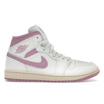 Air Jordan 1 Mid Sail Orchid Muslin BQ6472-162 36 gray