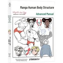 Miyuli Advanced Manga Human Anatomy Handbook white