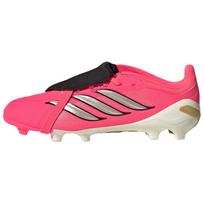 adidas Predator Elite Fold-Over Tongue FG Little Kid Solar Turbo Kids Cleats Pink Solar-Turbo Thermal-Chrome HP9970 37⅓