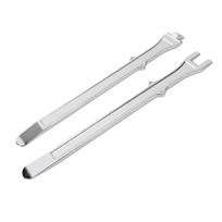 Tire Bead Breaker Lever Tool Set Carbon Steel Multi Use Spoons Motorcycle Changing Tools Heavy Duty Remover for Scooter Mower white