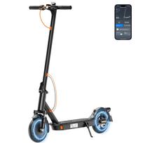 TODIMART T3 Suaugusiųjų elektrinis paspirtukas 350W 25KM/H 35KM Baterija 36V 7.8Ah Apsauga nuo vagysčių Sulankstomas Medaus koriaus tipo padangos 120KG T6-Shock absorber-36V 350W juoda