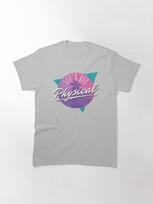 Dua Lipa hysiscal workout Classic T-Shirt M violetinė
