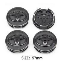4 vnt. 57/62 mm automobilio ratlankio centrinis dangtelis ratlankio dangtelis, skirtas Toyota Corolla RAV4 Levin Yaris C-HR Camry Prado Prius, automobilio aksesuarai